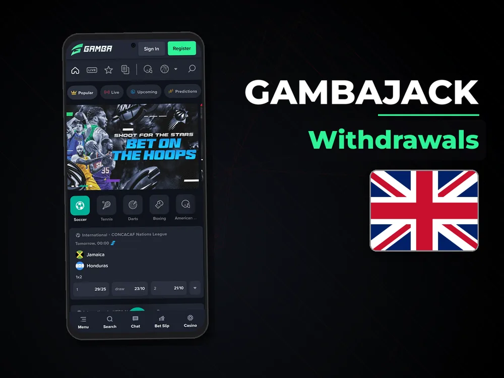 Gambajack - Withdrawals