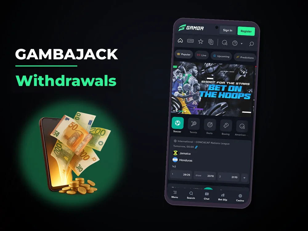 Gambajack - Withdrawals