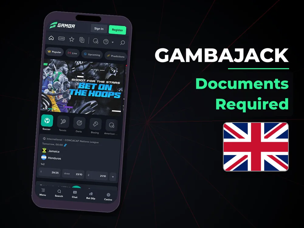 Gambajack - Documents Required