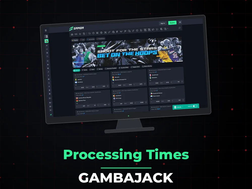 Gambajack - Processing Times