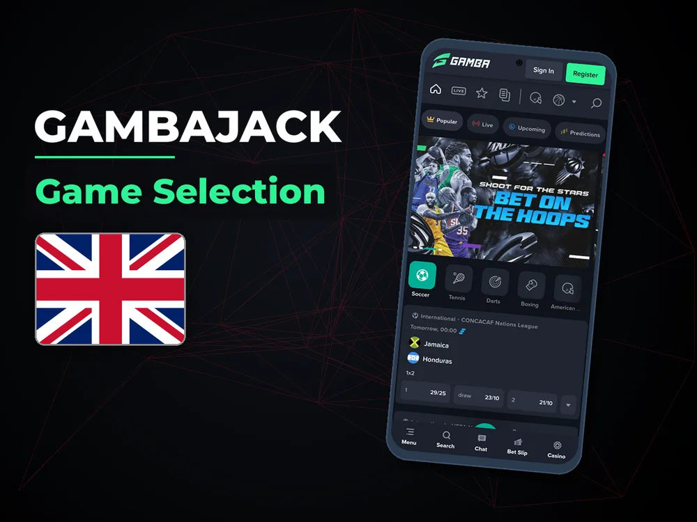 Gambajack - Game Selection