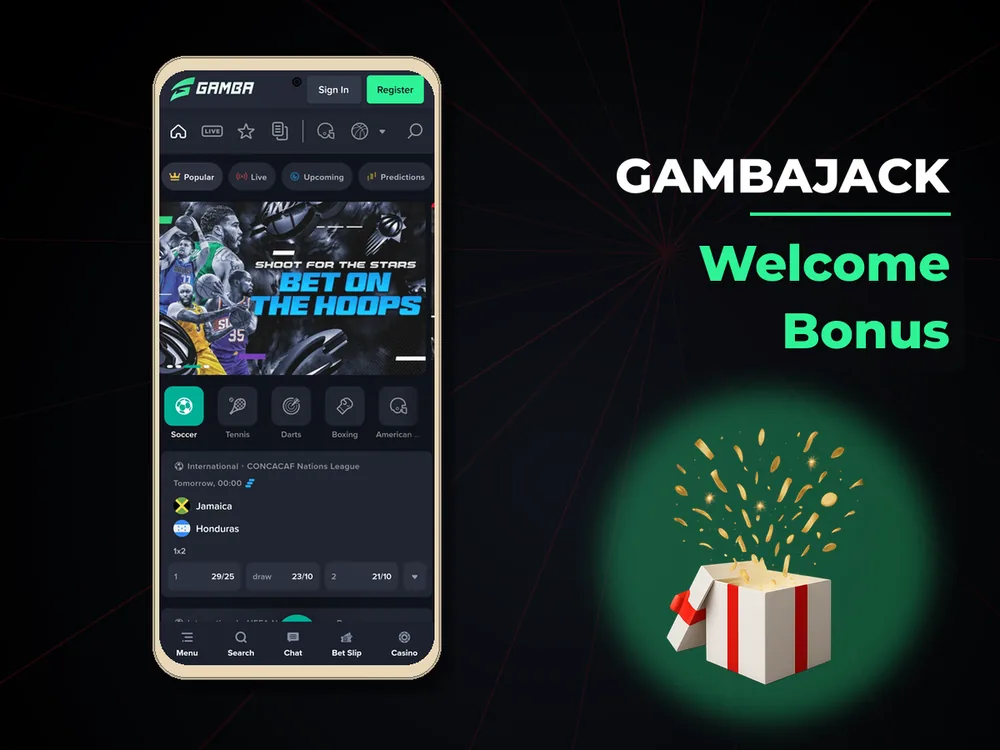 Gambajack - Welcome Bonus